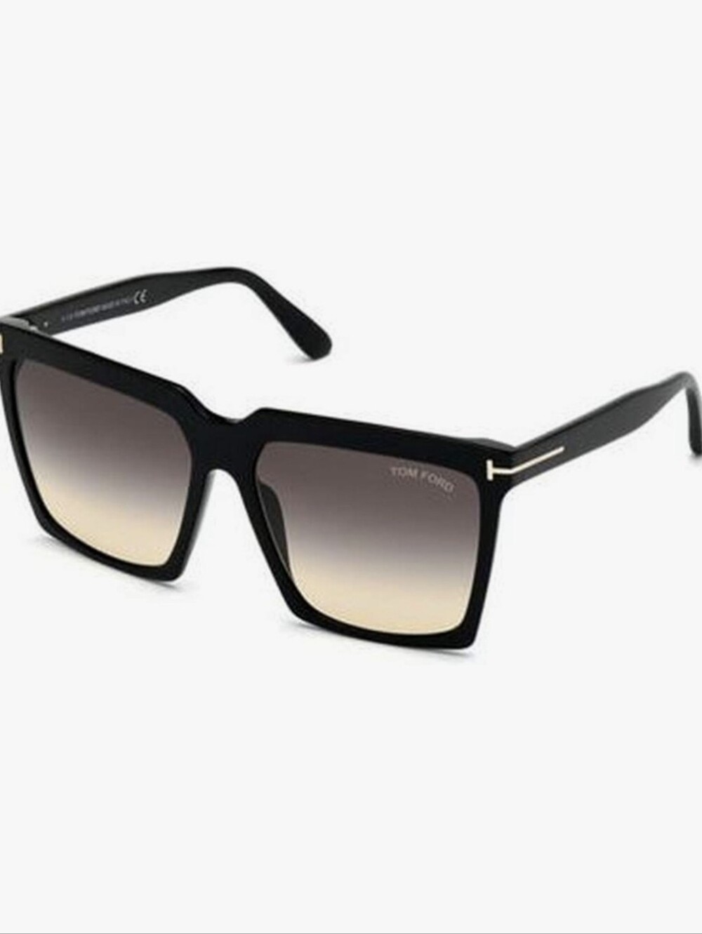 Tom Ford SABRINA-02 FT 0764 Black/Smoke Shaded 58/16/140 women Sunglasses